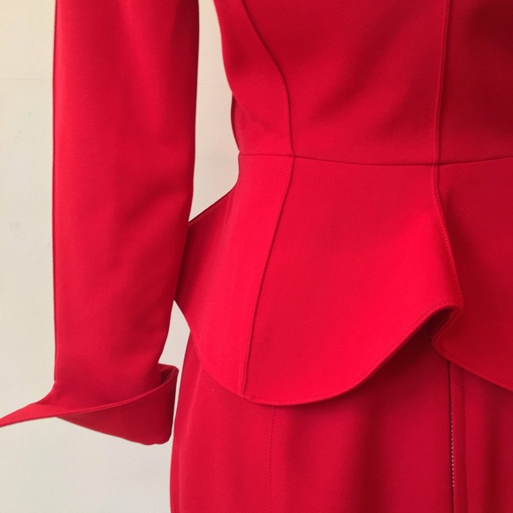 Thierry Mugler | Skirts | Rare Thierry Mugler Wasp Jagged Red ...